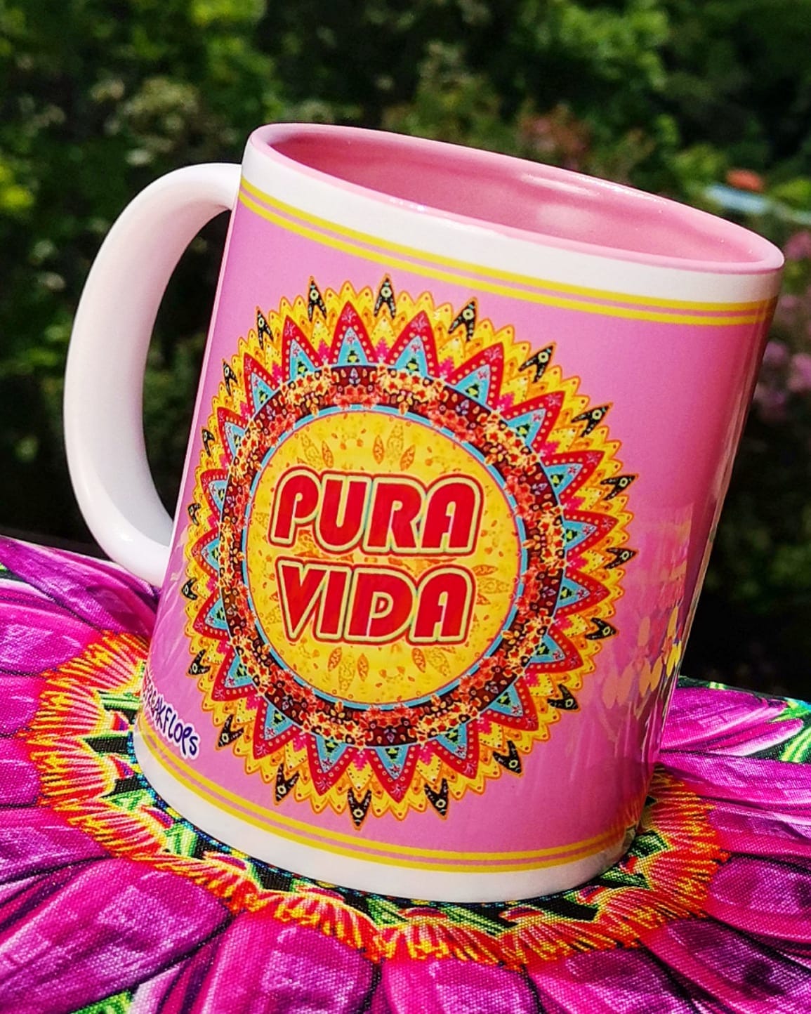 TAZA PURA VIDA COLORES